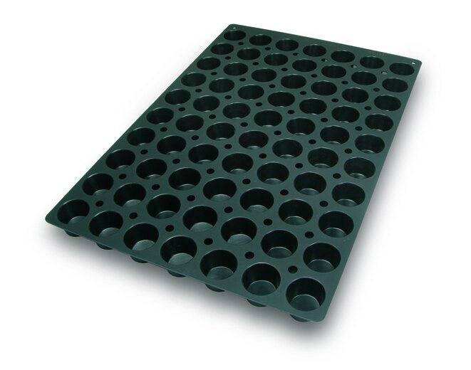 Schneider Backform aus Silikon Muffin - mini, 400 x 600 mm, Ø 48 mm, Höhe: 31 mm