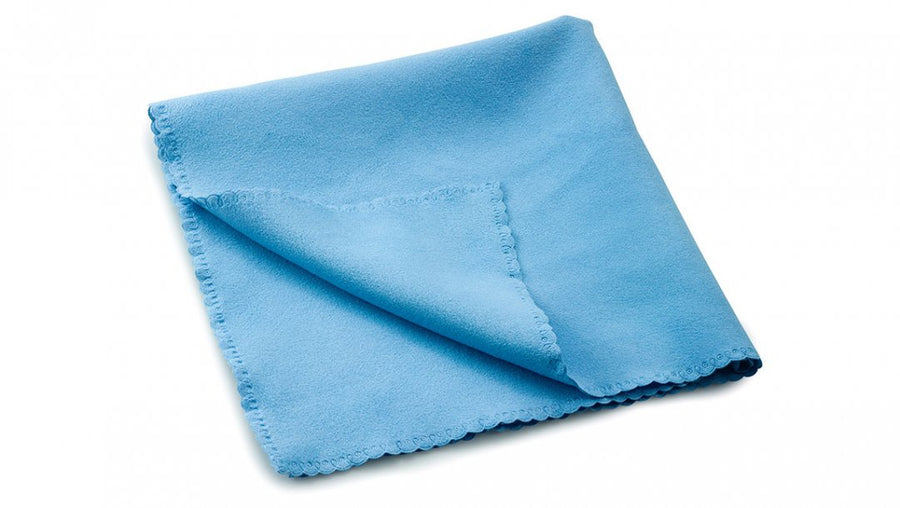 Mega Clean Mikrofaser Softtuch blau, 40 x 40 cm – Profi Mikrofasertuch für Edelstahl Glas Display