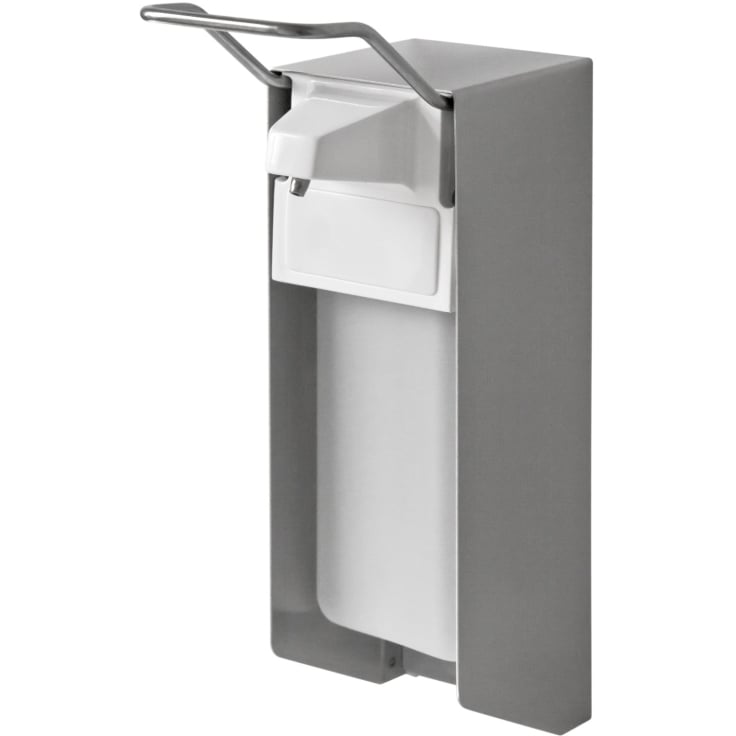 Temdex SDX 0501 Desinfektions- & Seifenspender, 500 ml, kurzer Armhebel, Edelstahl, Edelstahlpumpe – 1 Stück