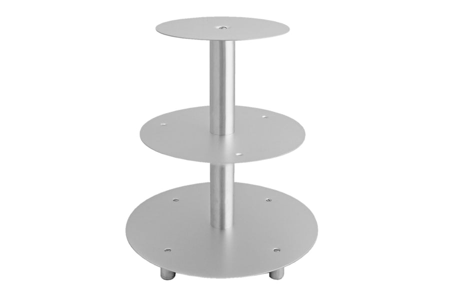 Schneider Etagen-Tortenständer, 3-Etagen, silber