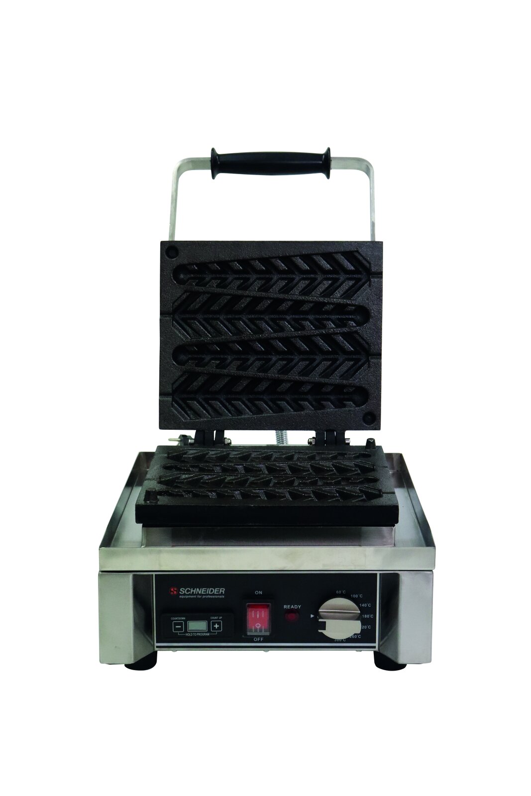 Schneider "Waffle on a Stick" iron, for 4 waffles (55 x 215 mm)