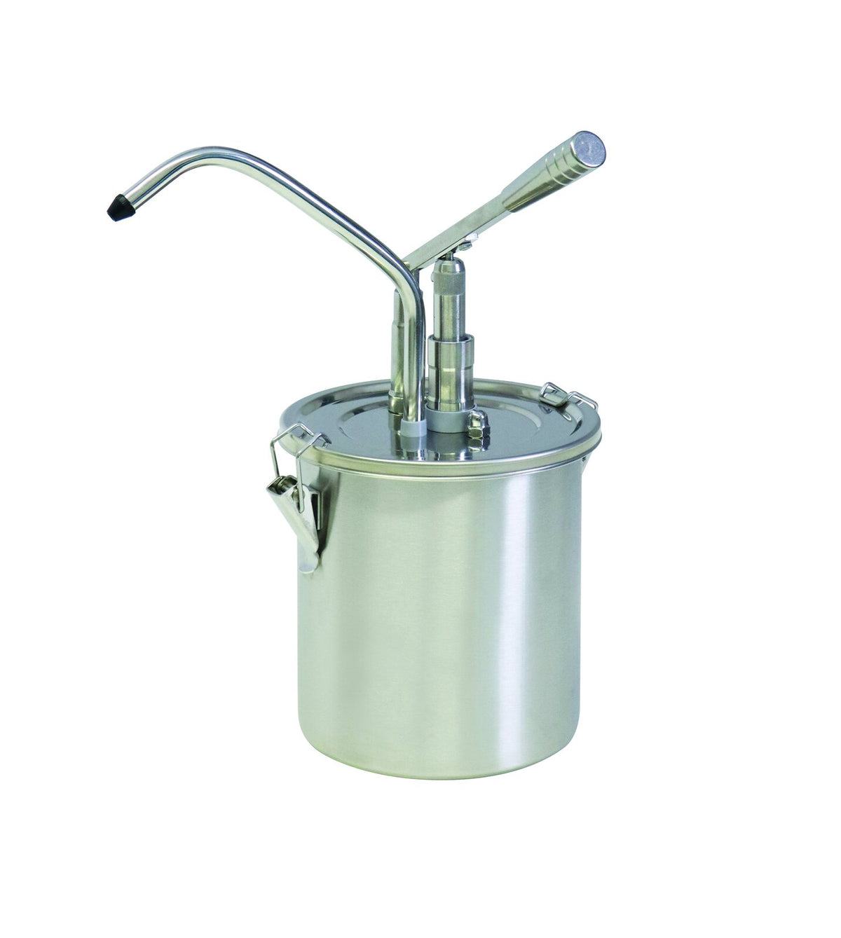 Дозатор с лостов механизъм Schneider, неръждаема стомана, Ø 180 mm x 350 mm - 3,0 L