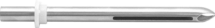 Schneider grommet slit / double, Ø 11.1 mm, length: 127.0 mm