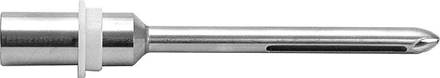 Schneider grommet slotted / single, Ø 22.2 mm, length: 127.0 mm