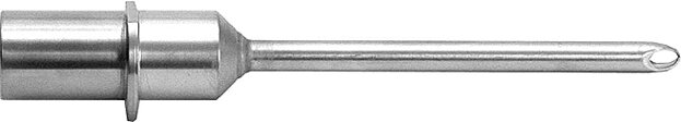 Schneider nozzle smooth / simple, Ø 22.2 mm, length: 111.2 mm