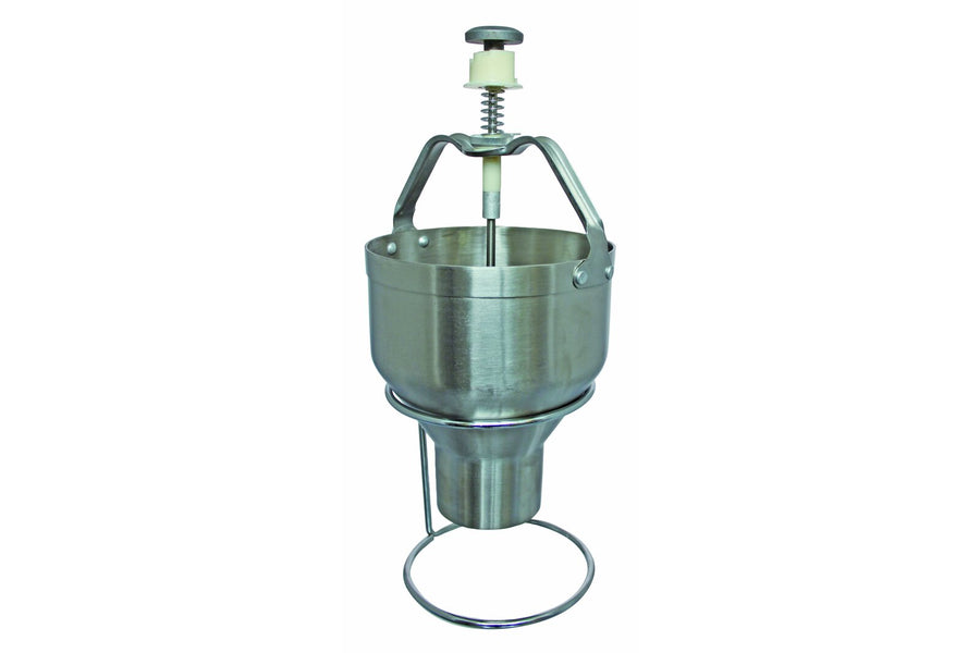 Schneider stainless steel batter dispenser with stand, 2 l, Ø 167 mm, height: 395 mm