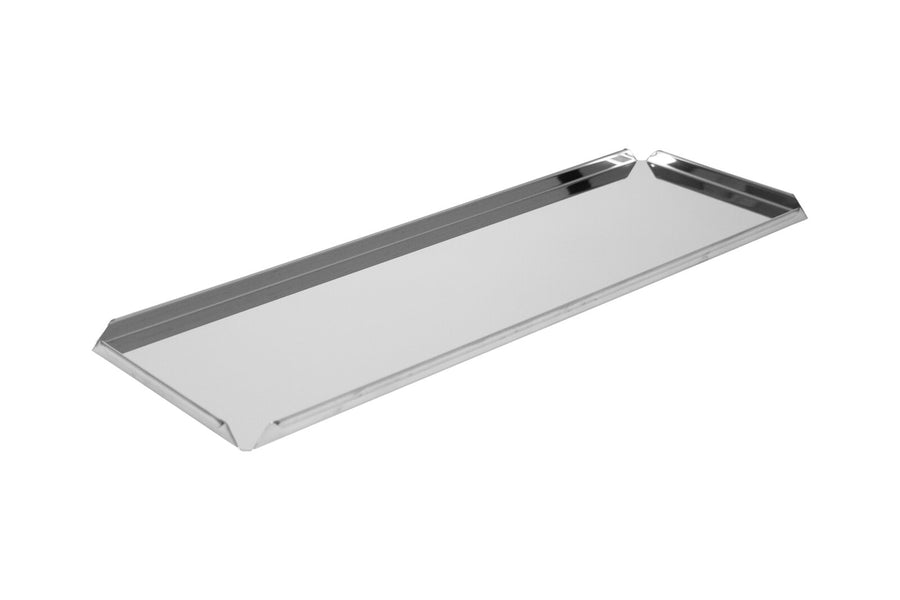 Schneider Ausstell-/Thekenblech, Edelstahl, 600 x 200 x 15 mm