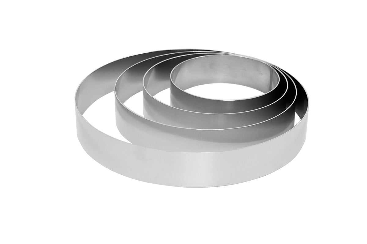 Schneider Tortenring-Set, Aluminium, 4-tlg., Höhe: 60 mm