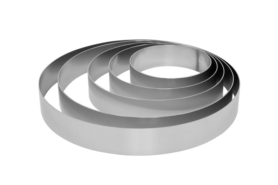 Schneider Tortenring-Set, Aluminium, 5-tlg., Höhe: 60 mm