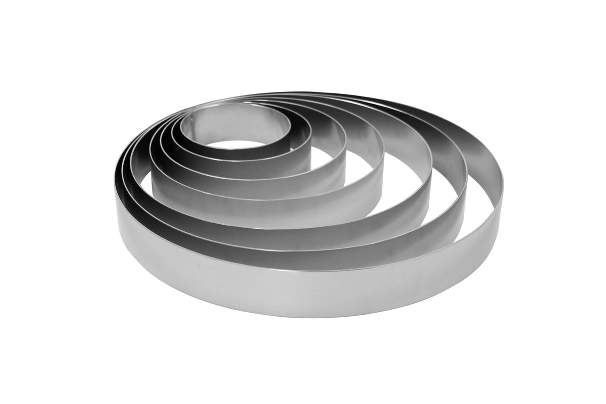 Schneider Tortenring-Set, Aluminium, 7-tlg., Höhe: 60 mm