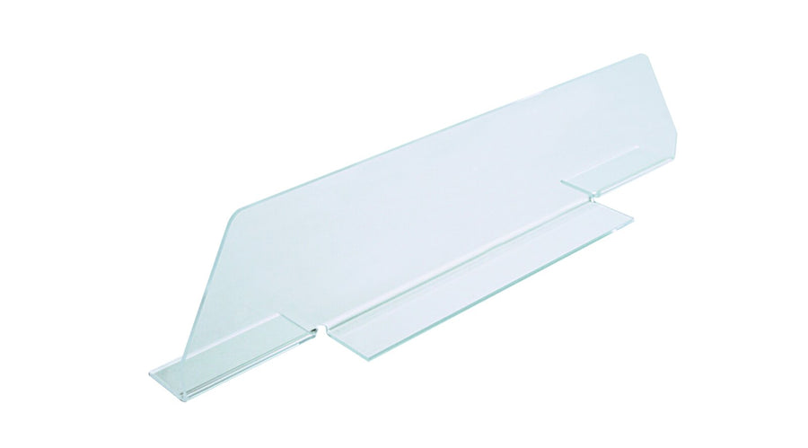 Schneider Thekenabtrennung aus Acryl PMMA, Breite: 700 mm, Höhe: 170 mm