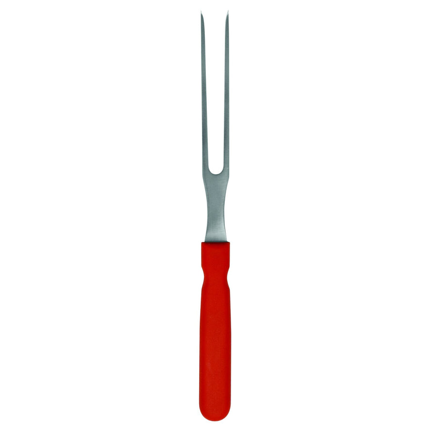 Schneider Wurstgabel, rot, 245 x 16 mm, Klingenlänge: 95 mm, Griff (rot)