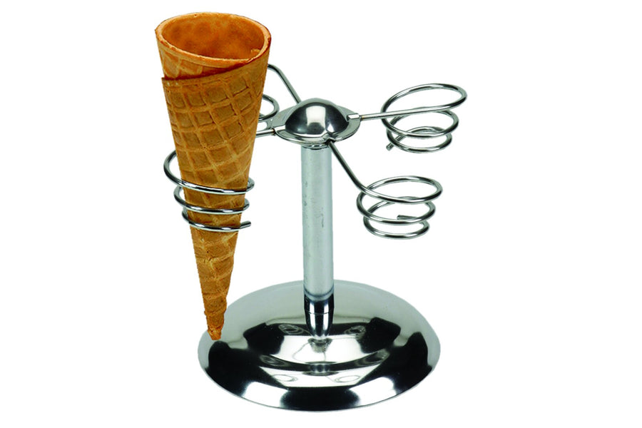 Schneider dondurma külahı tutucu, paslanmaz çelik, Ø 165 mm x 140 mm