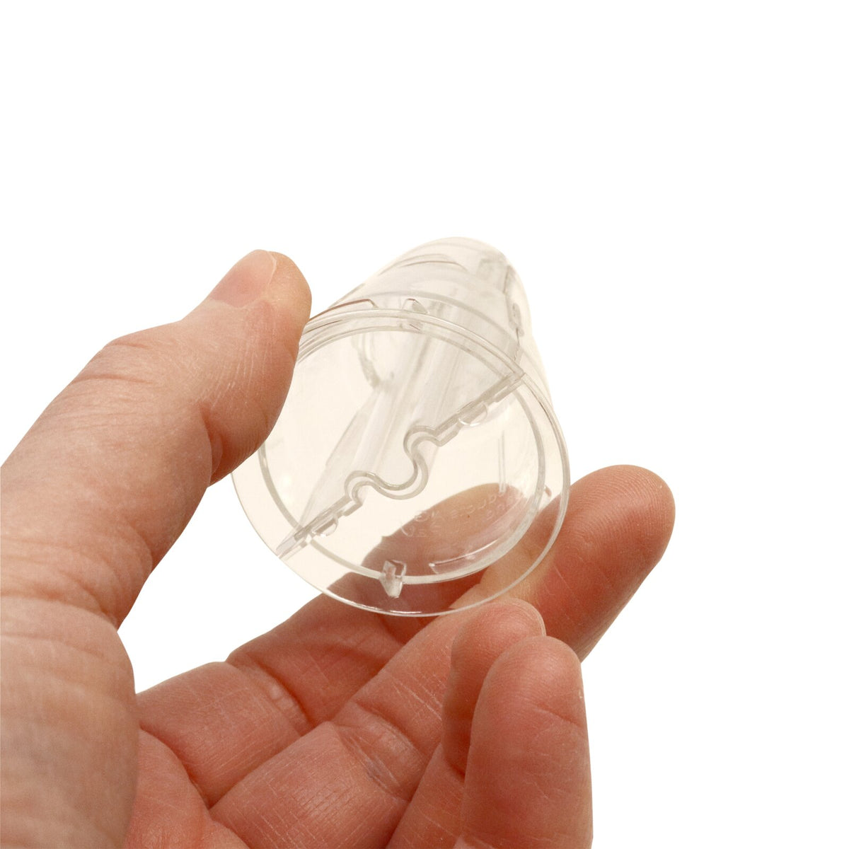 Schneider Adapter Doppelt für Tüllen, transparent, 3-tlg., PCTG