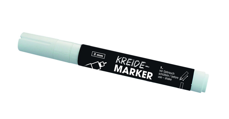 Schneider Kreidestift 2mm, Farbe weiß, Schreibdicke: 2 mm