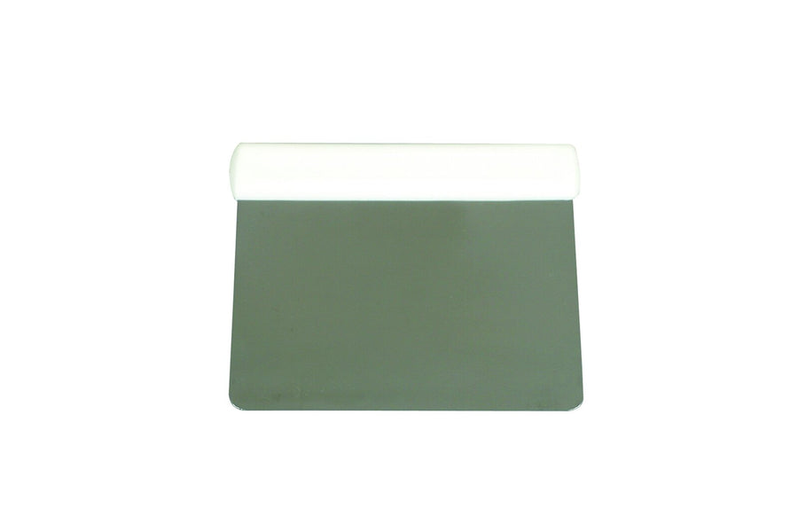 Schneider Abstecher, Edelstahl, 110 x 120 mm, flexible Klinge, Griff (weiß) PP