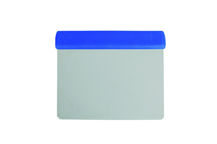 Schneider Abstecher, Edelstahl, 110 x 120 mm, flexible Klinge, Griff (blau) HDPE