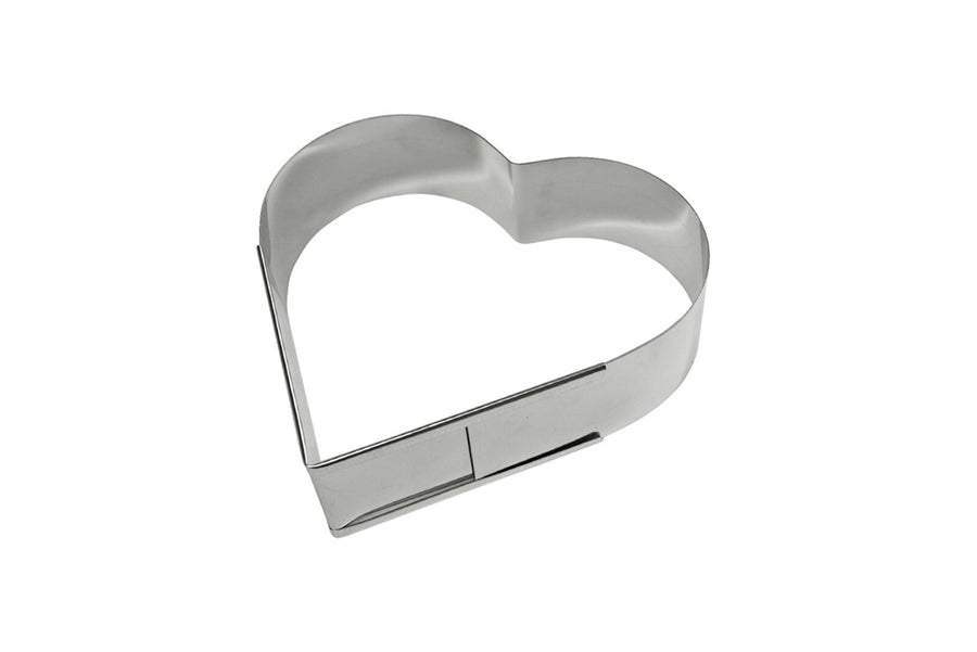 Schneider Backrahmen "Herz" Edelstahl, verstellbar, 290 - 380 mm, Höhe: 70 mm