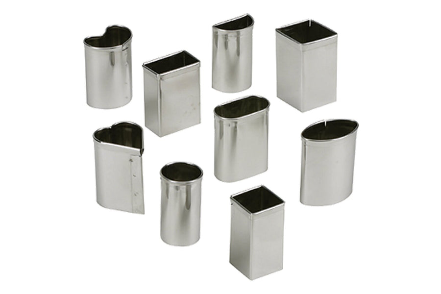 Schneider Petits-Fours-Ausstecher im Satz, 9-tlg., Edelstahl