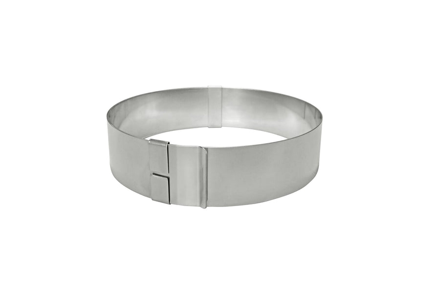 Schneider Tortenring verstellbar, Edelstahl, Ø 180 - 300 mm x 50 mm