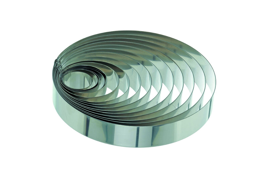 Schneider Tortenring, Edelstahl, 300 x 45 x 1,5 mm