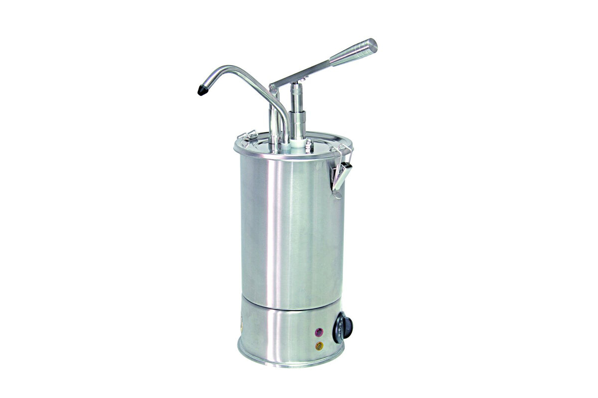Дозатор с лостов механизъм Schneider, неръждаема стомана, Ø 180 mm x 510 mm - 3,0 L