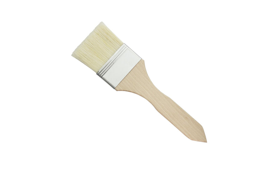 Schneider Bäckerpinsel, 2 1/2", Holzstiel mit Bohrloch