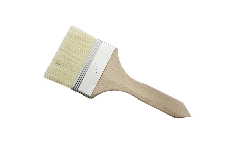 Schneider Bäckerpinsel, 4", Holzstiel mit Bohrloch