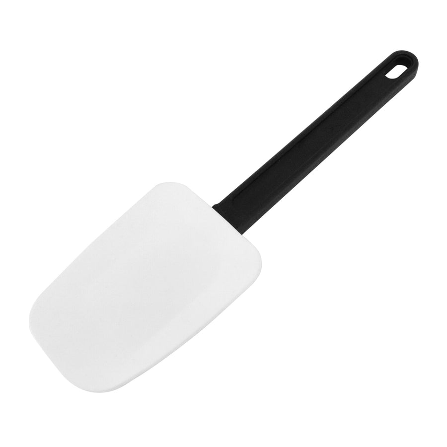 Schneider Stielschaber-Löffel weiss/schwarz, Länge: 250 mm, Schaber: 116 x 68 mm
