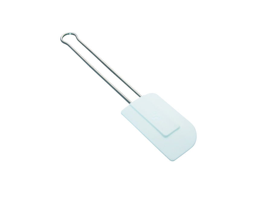 Schneider silicone scraper, 325 mm long, white, with stainless steel handle