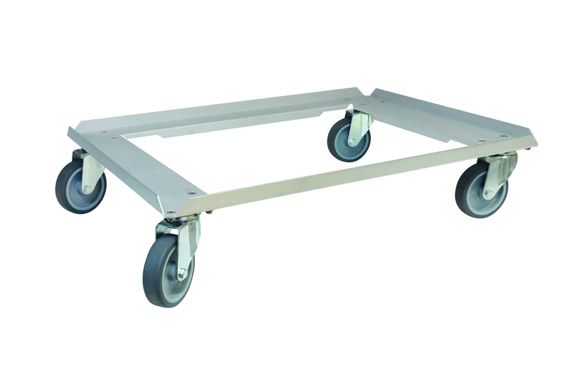 Schneider transport trolley, aluminum, 700 x 500 x 159 mm