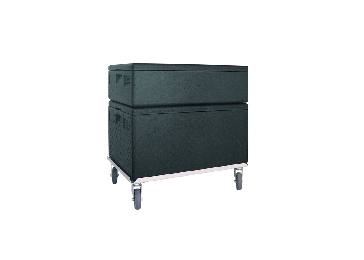 Schneider transport trolley, aluminum, 700 x 500 x 159 mm