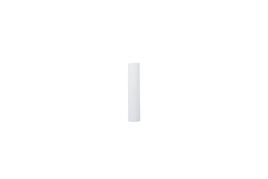Schneider cake stand pillar, white, fluted, length: 7.5 cm, plastic
