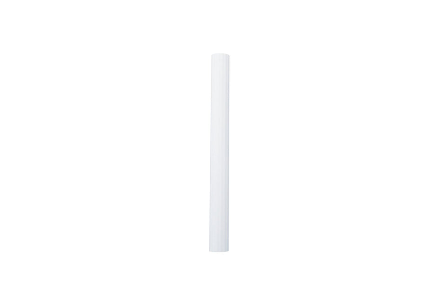 Schneider cake stand column, white, grooved, length: 15 cm, plastic