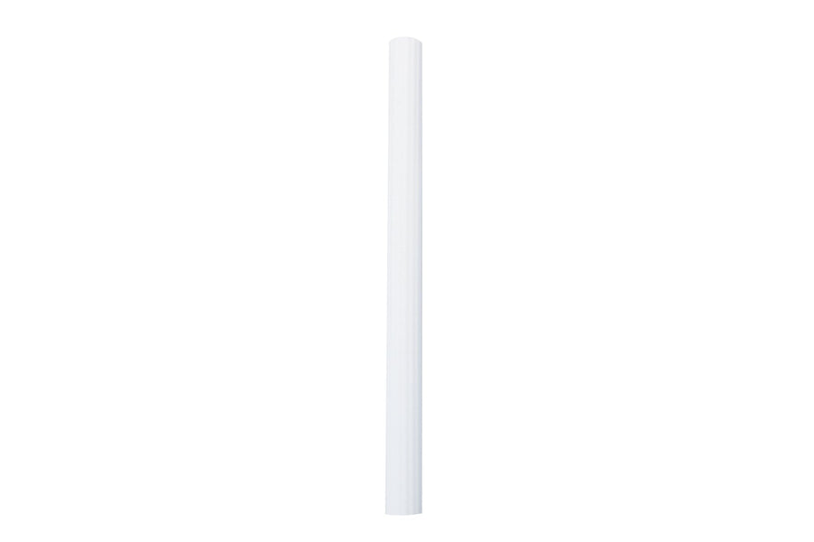 Schneider cake stand pillar, white, fluted, length: 22.5 cm, plastic