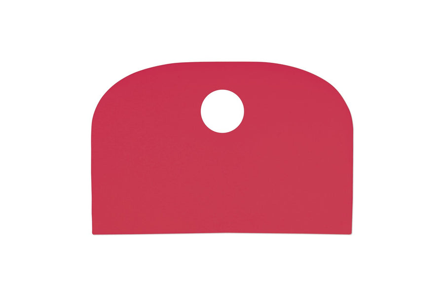Schneider dough scraper, LDPE, 148 x 99 x 2 mm