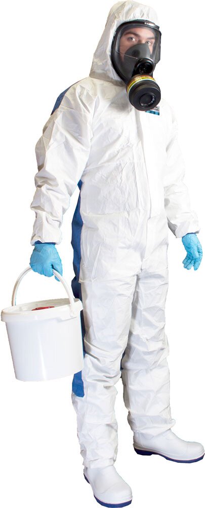 Chemsplash Cool 67 Einwegoverall Typ 5/6 mit atmungsaktivem SMS-Rücken – 10 Stück – Größe S–3XL