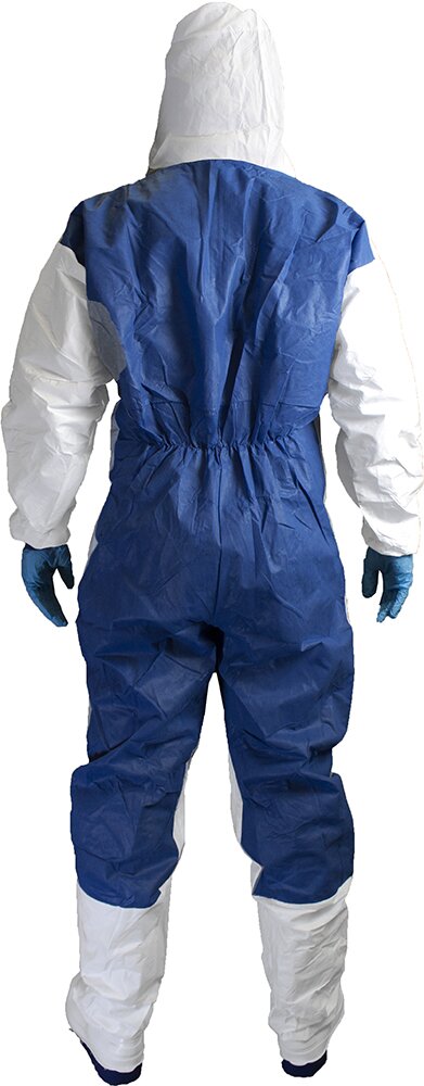 Chemsplash Cool 67 Einwegoverall Typ 5/6 mit atmungsaktivem SMS-Rücken – 10 Stück – Größe S–3XL