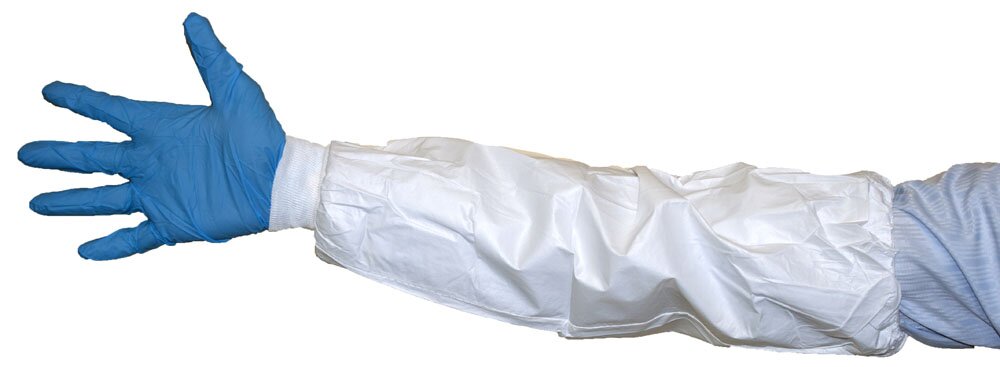 Chemsplash Ärmelschoner Typ PB[6-B] mit Strickbündchen, 49,5 cm – 50 Paar