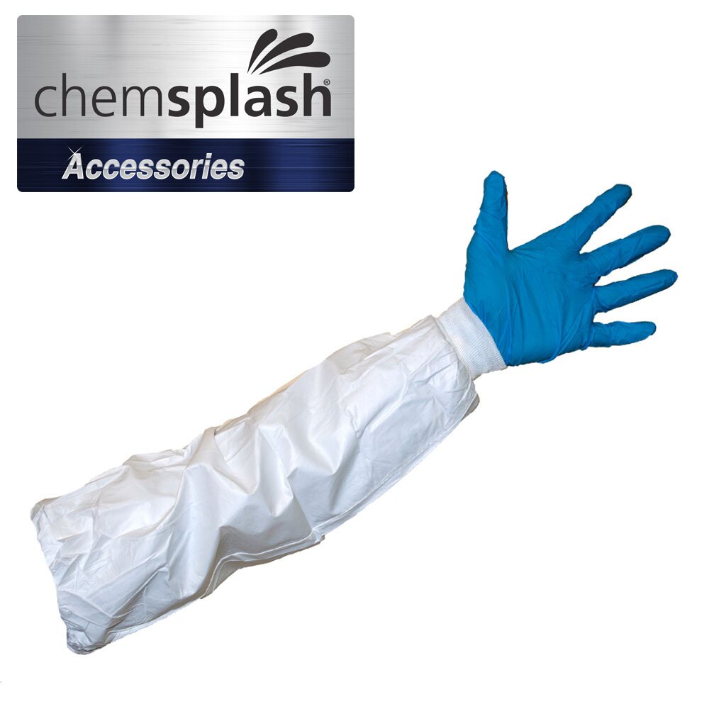 Chemsplash Ärmelschoner Typ PB[6-B] mit Strickbündchen, 49,5 cm – 50 Paar