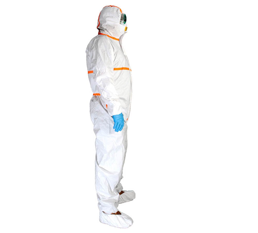 Chemsplash Pro+4 Chemikalienschutzanzug Typ 4B/5B/6B steril – 10 Stück – Größe S–3XL