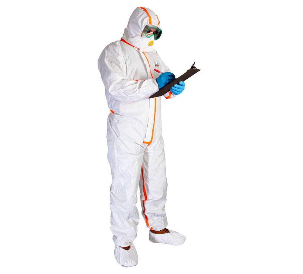 Chemsplash Pro+4 Chemikalienschutzanzug Typ 4B/5B/6B steril – 10 Stück – Größe S–3XL