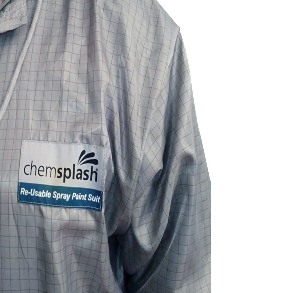 Chemsplash RPS wiederverwendbarer Lackieranzug antistatisch – 1 Stück – Größe S–2XL