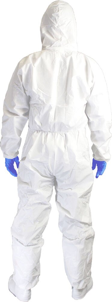 Chemsplash Delta 67 Einwegoverall Typ 5B/6B mit Daumenschlaufen – 10 Stück – Größe S–3XL