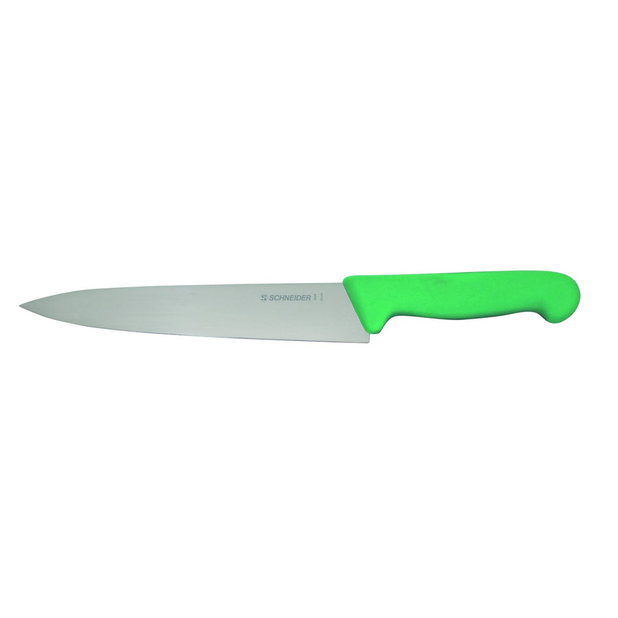 Schneider Kochmesser - schmale Klinge, Größe: 20 cm - Griff grün