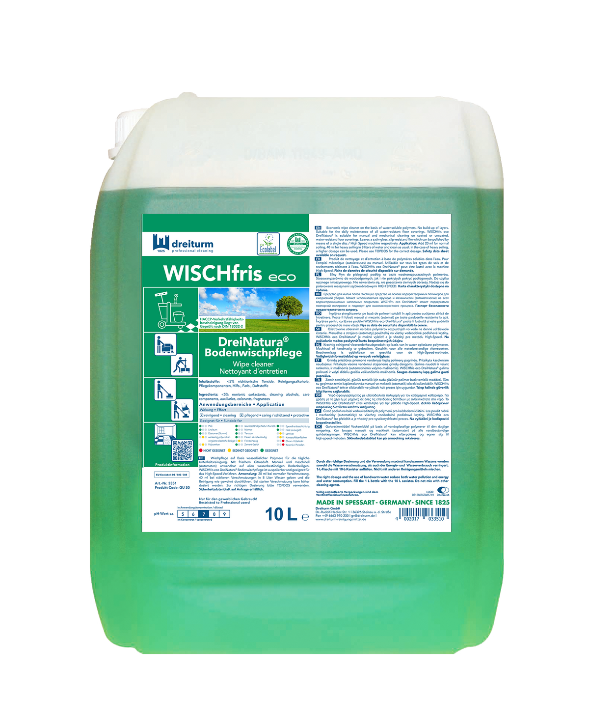 Wischfris eco DreiNatura 10L