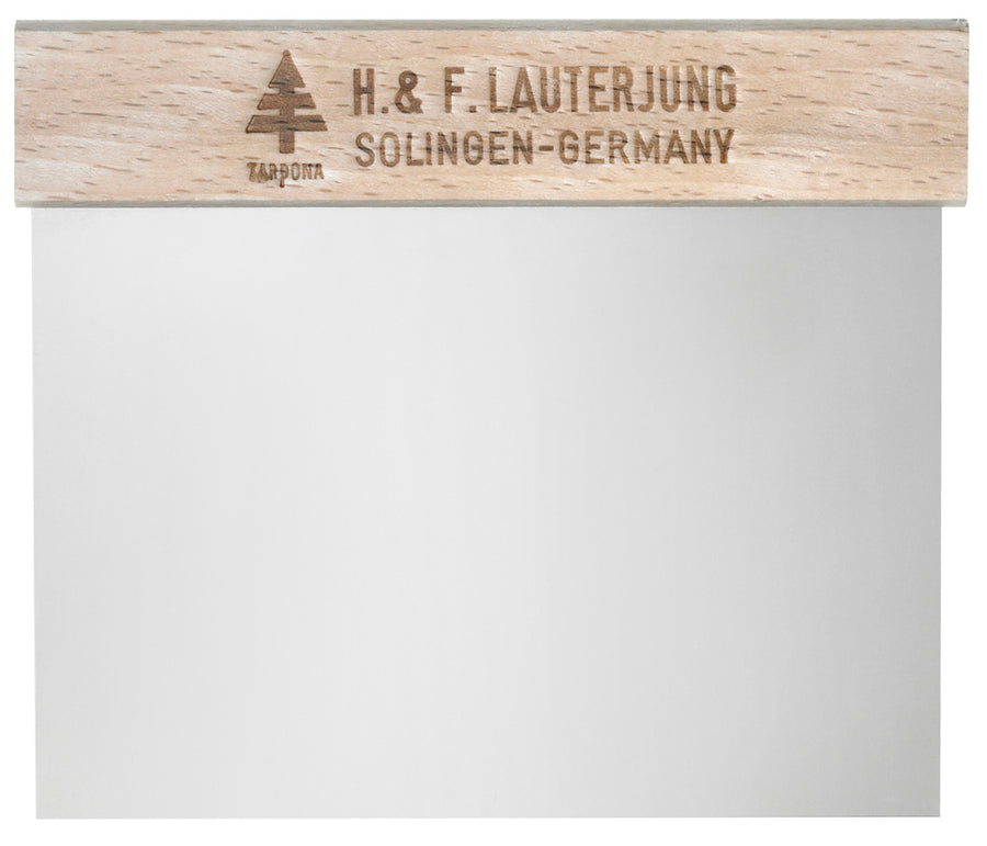 Teigabstecher/-Schaber flexibel/spitz 120 x 85 mm – 10 Stück | Lauterjung Solingen