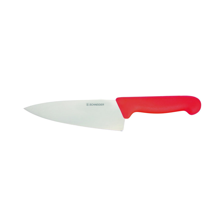Schneider Kochmesser, Größe: 16 cm - Griff Rot