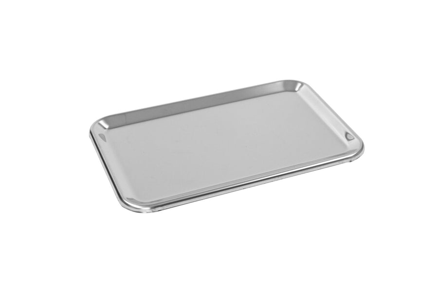 Schneider display tray, polished stainless steel, 310 x 210 x 12 mm
