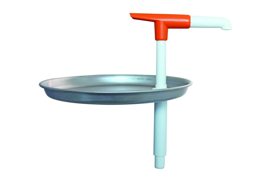 Schneider Deckel inklusive Pumpe weiss/orange, für 10/12 kg Eimer 280mm